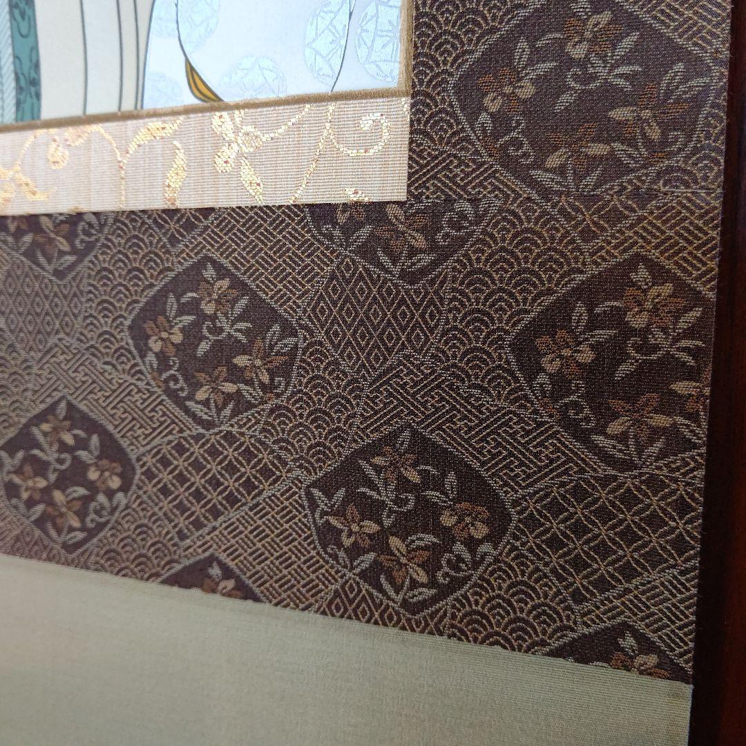 国宝 源氏物語絵巻 写 『柏木』『竹河』 掛軸 - メルカリ