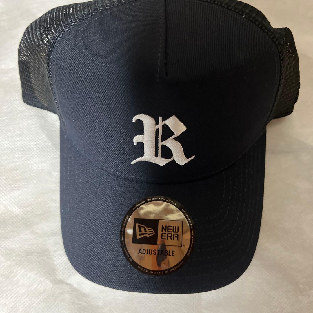 ロンハーマン RHC newera メッシュ Rロゴ キャップ　ネイビー