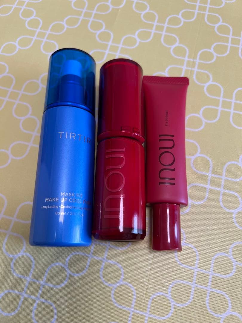 資生堂インウイ リキッドファンデーション01、フィックスプライマー　ティルティル