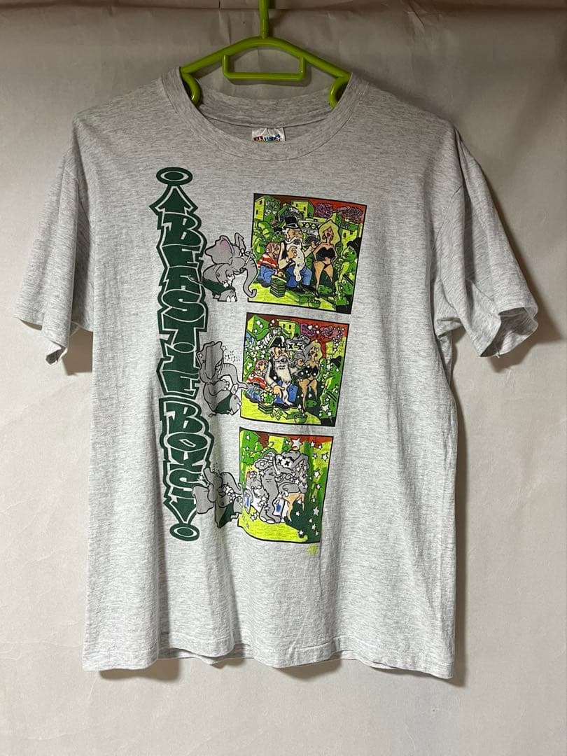 BEASTIE BOYS DUSTED ELEPHANTヴィンテージTシャツ Ｌ Vintage Beastie Boys Dusted Elephant T-Shirt 1992 L/XL | Defunkd