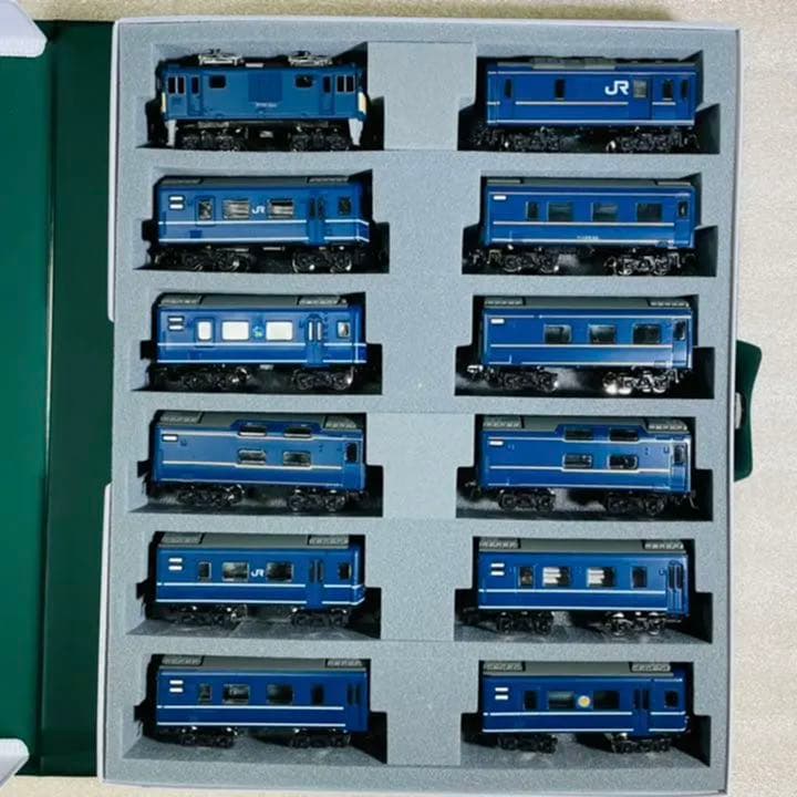 Bトレイン 24系あけぼの 11両フル編成＋EF64-1000 N化 動力2両 - メルカリ