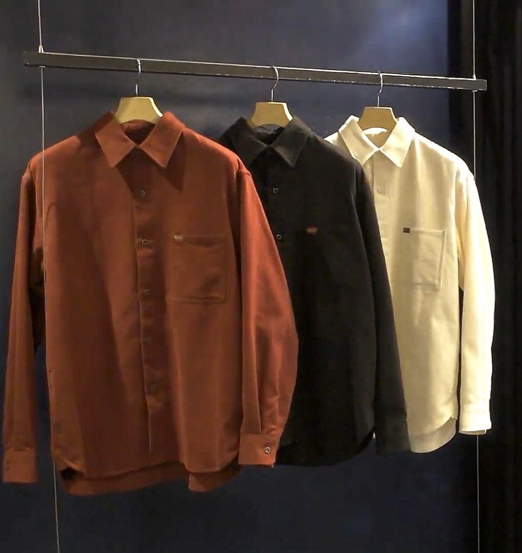 シロノワーク Vintage Twill Cotton Nel アイボリー