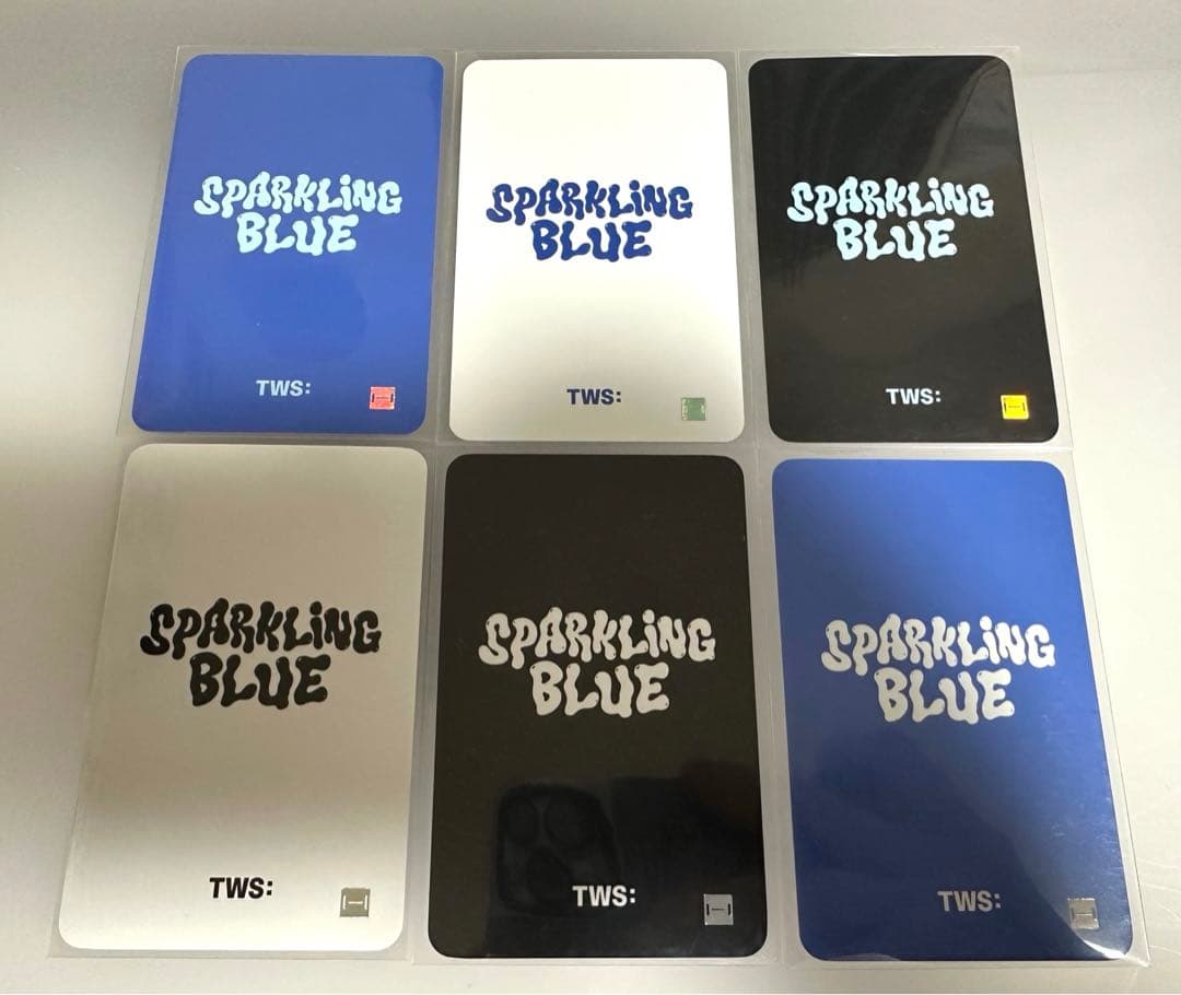 TWS Sparkling Blue シニュ ラキドロ トレカ 6枚セット - メルカリ