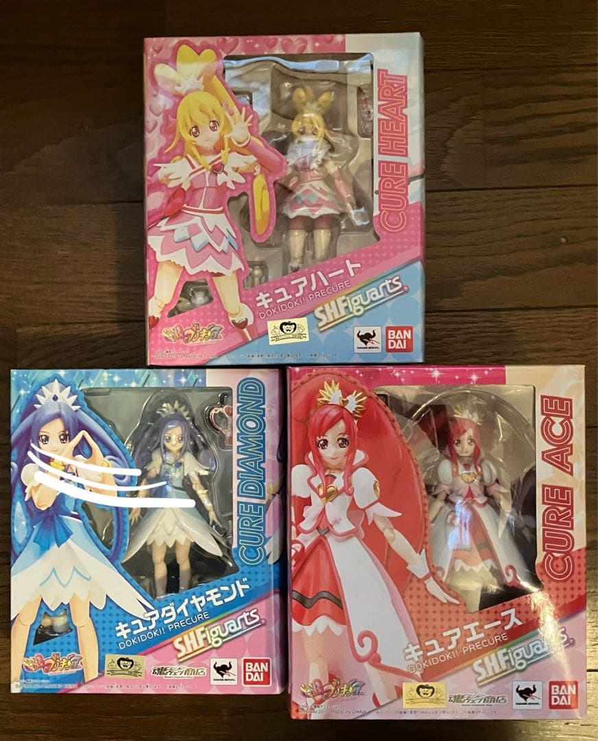 ドキドキプリキュア S.H.Figuarts フィギュアーツ ３体セット