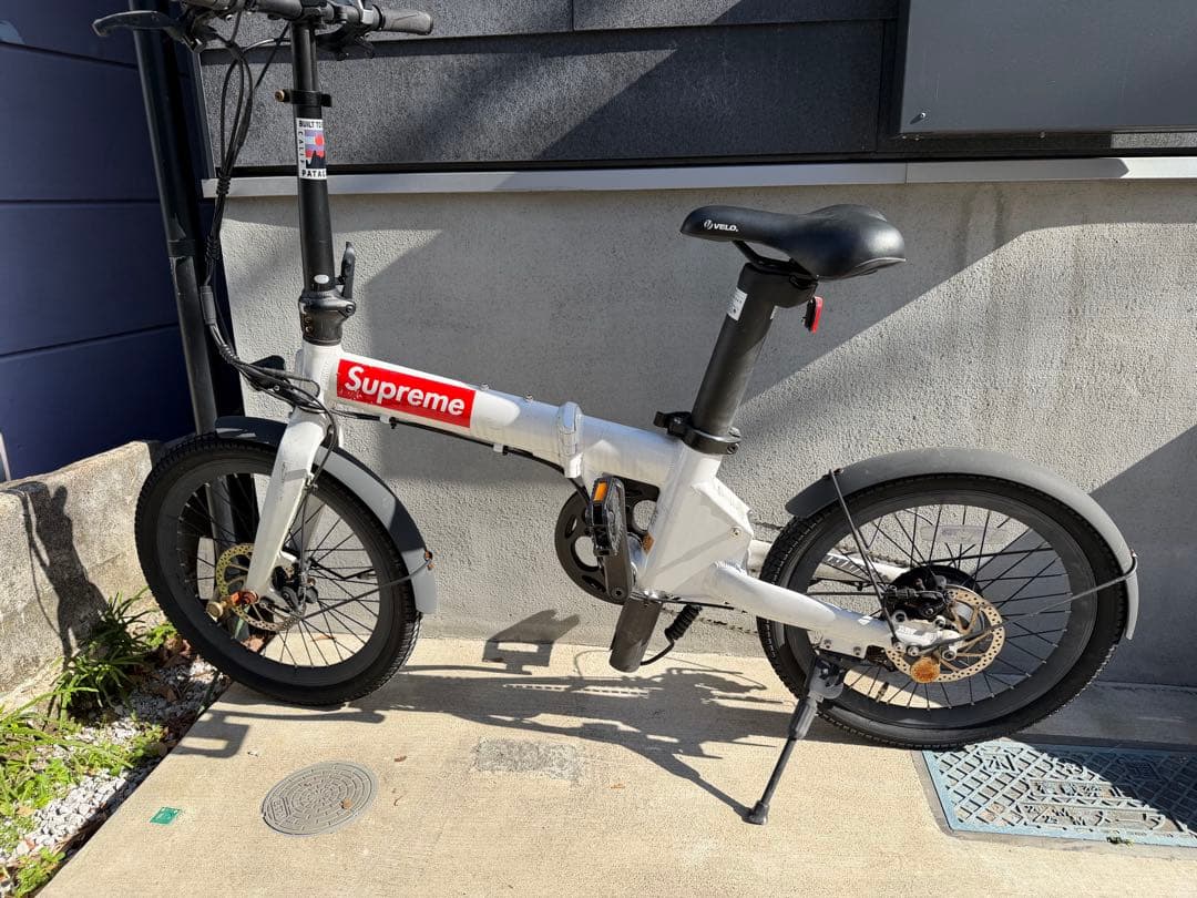 VELMO Q2 電動アシスト自転車 折りたたみ自転車 ホワイト