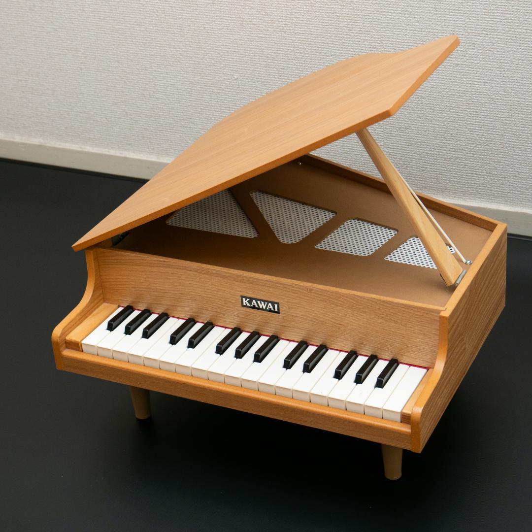【美品】KAWAI（カワイ）ミニグランドピアノ32鍵 ナチュラル（外箱付） ピアノ】カワイのミニグランドピアノP-32(ナチュラル)1164 | 静岡県