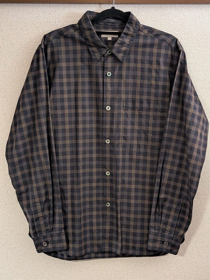 MARGARET HOWELL チェックシャツ Mサイズ MARGARET HOWELL（マーガレットハウエル） コットンギンガムチェック