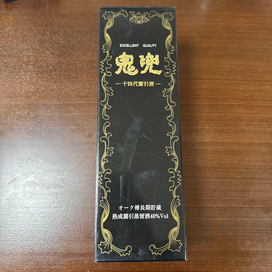 十四代 鬼兜■最高級長期熟成蘭引酒■本格米焼酎■720mlブルーボトル新品未開封 十四代 【幻の日本酒から造られた激レアの焼酎！】 鬼兜 蘭引酒 オーク