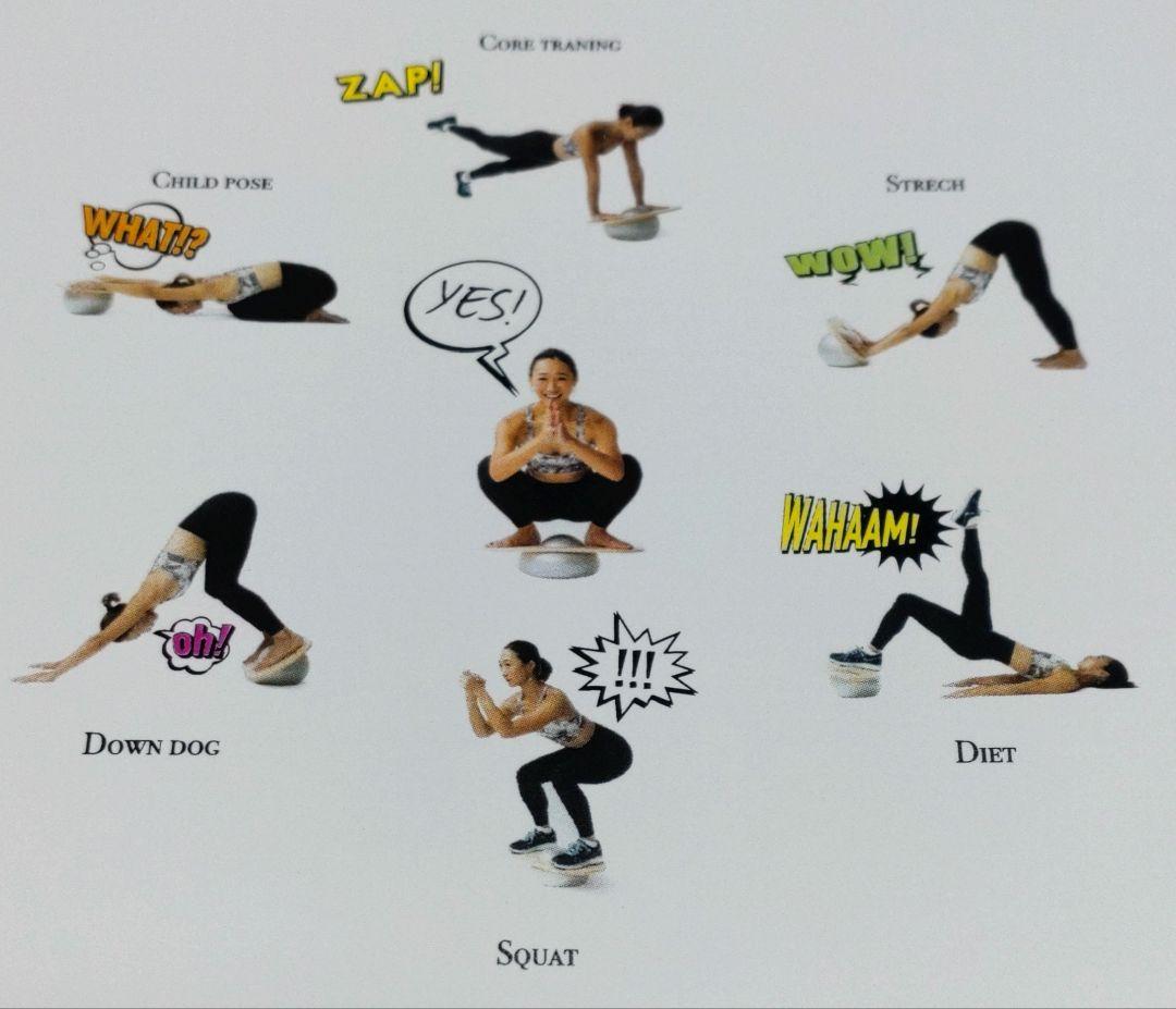 LandSup Crazy mini \"Bunny\" バランスボードセット