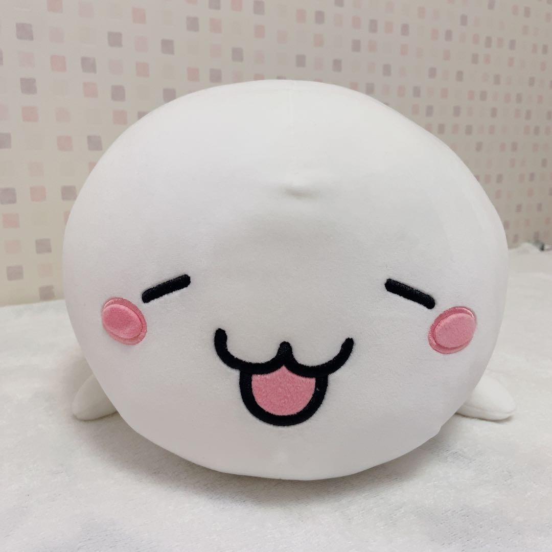 美品♥️北海の魔獣 あざらしさん ビックむにゅぐるみ こざらしさん