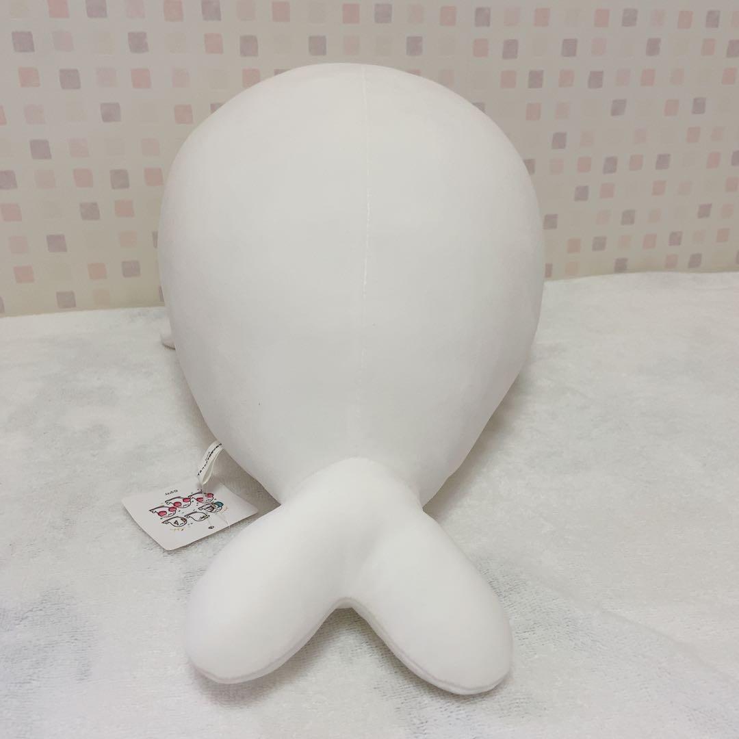 美品♥️北海の魔獣 あざらしさん ビックむにゅぐるみ こざらしさん