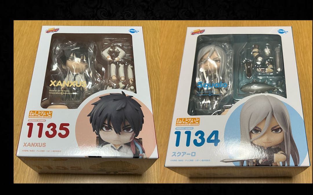 値下げ中】家庭教師ヒットマンREBORN XANXUS/スクアーロ 2点セット