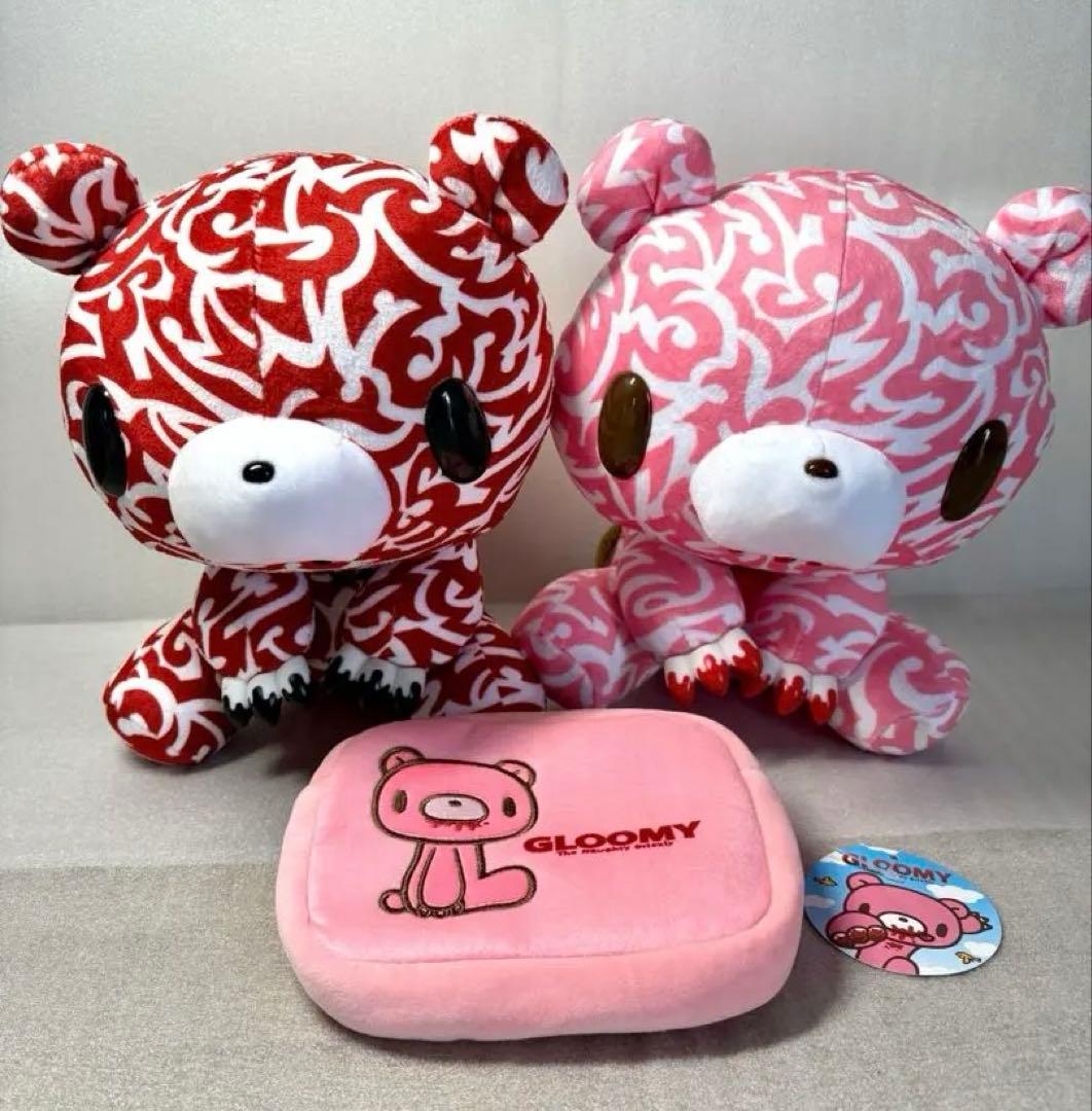 タグ付 いたずらぐまのグル〜ミ〜 ぬいぐるみ　20周年　チャックスGP ポーチ チャックスGP いたずらぐまのグル～ミ～スーパーロングボディ