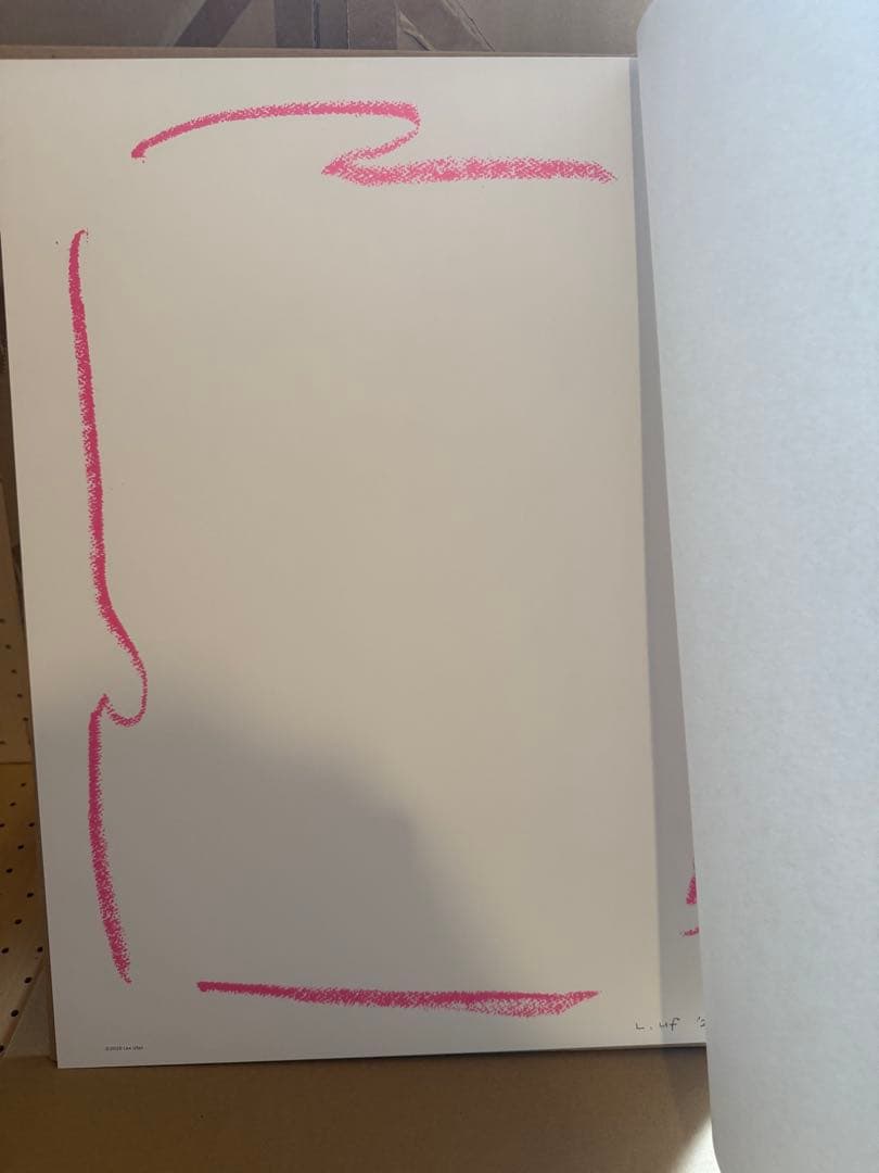 李禹煥　リ・ウファン　ポスター 販売済・限定200部】李 禹煥 シルクスクリーン作品ポスター｜1983年 日仏