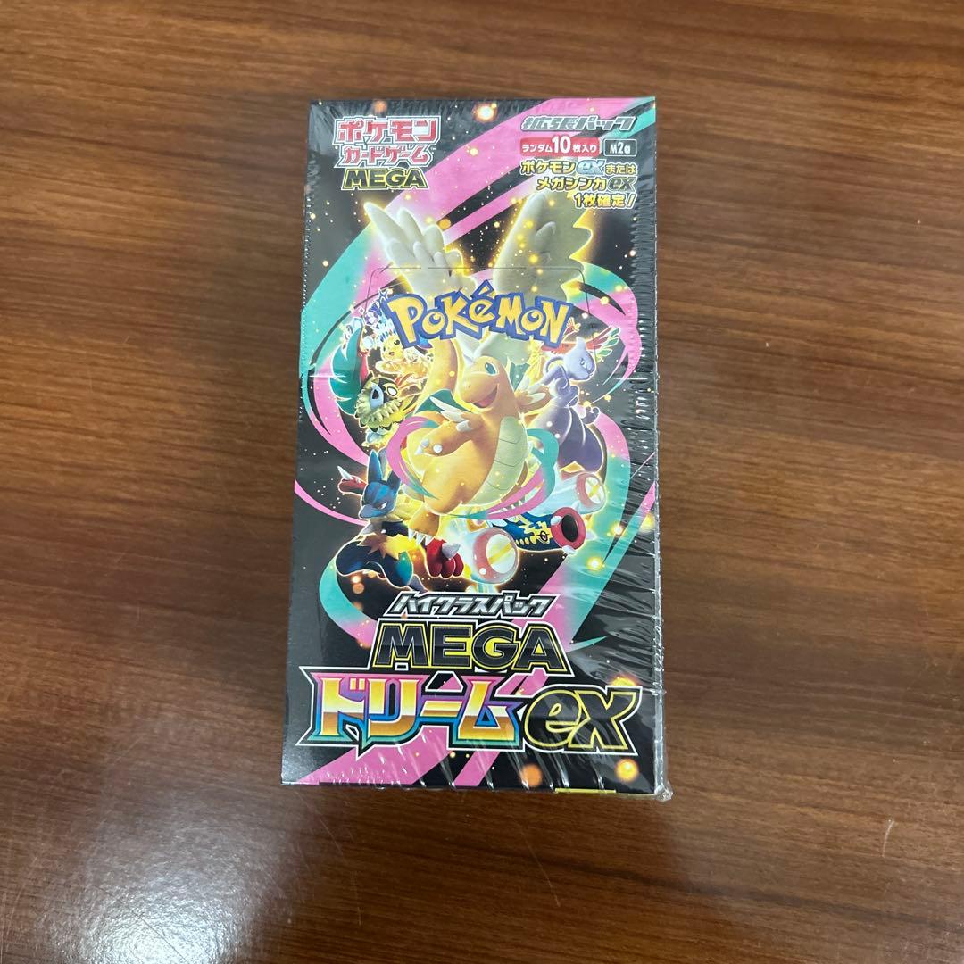 ポケモンカードゲーム MEGAドリームEX 1box