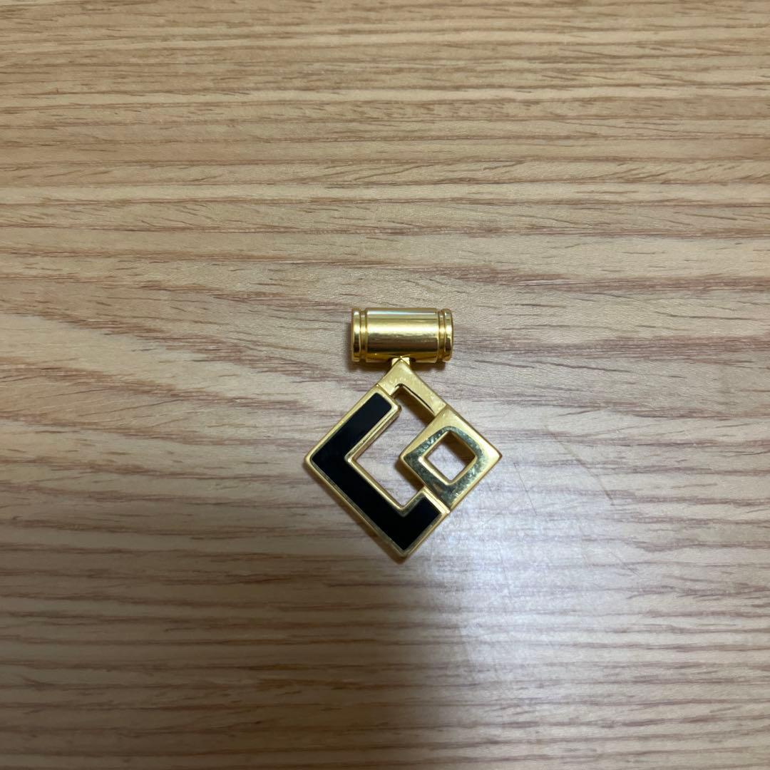 コラントッテTAOスリムAURAminiネックレス ゴールドブラック トップのみ