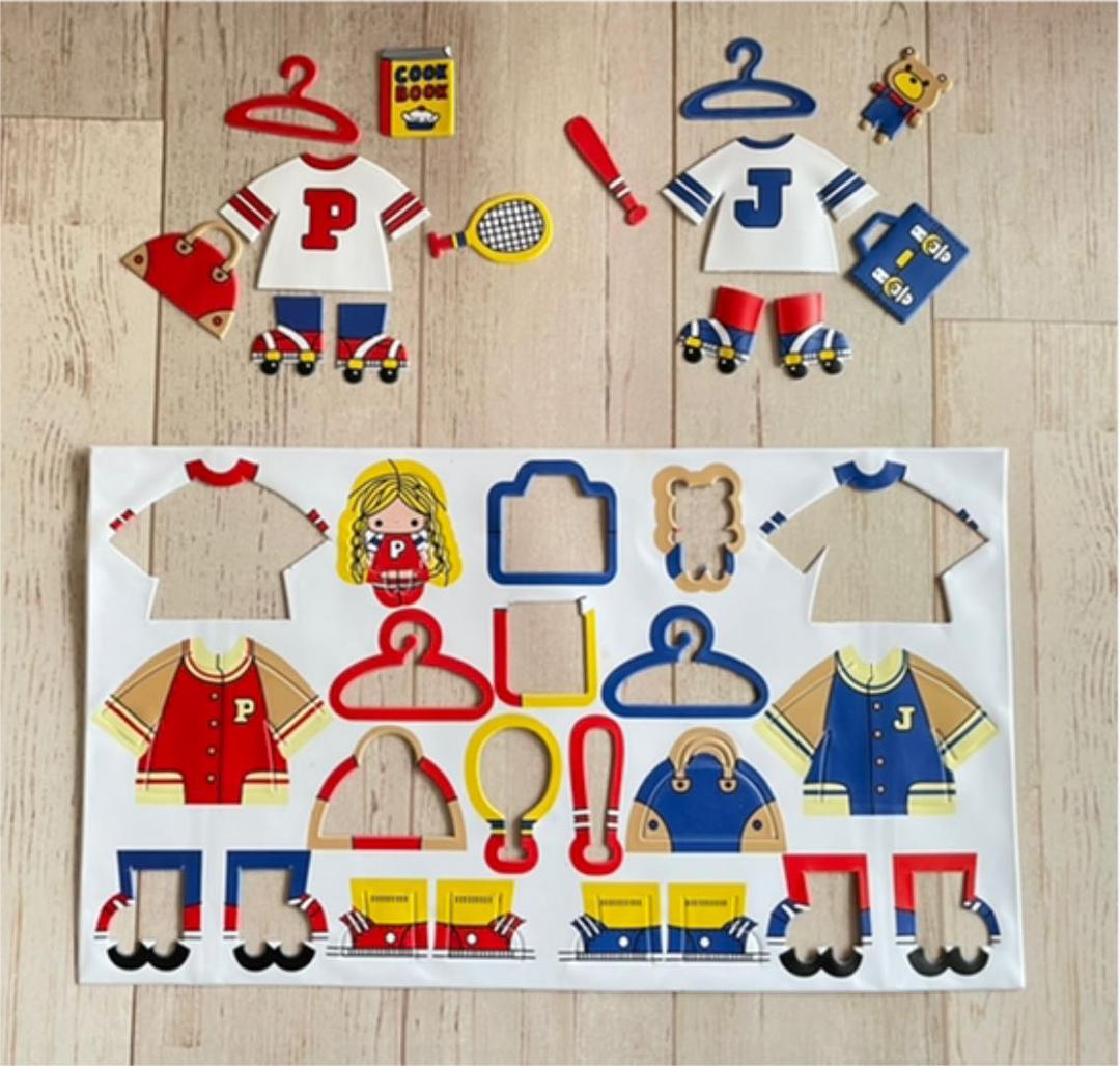 パティ＆ジミー 着せ替えマスコット(一部未使用) ＋オマケ 復刻版