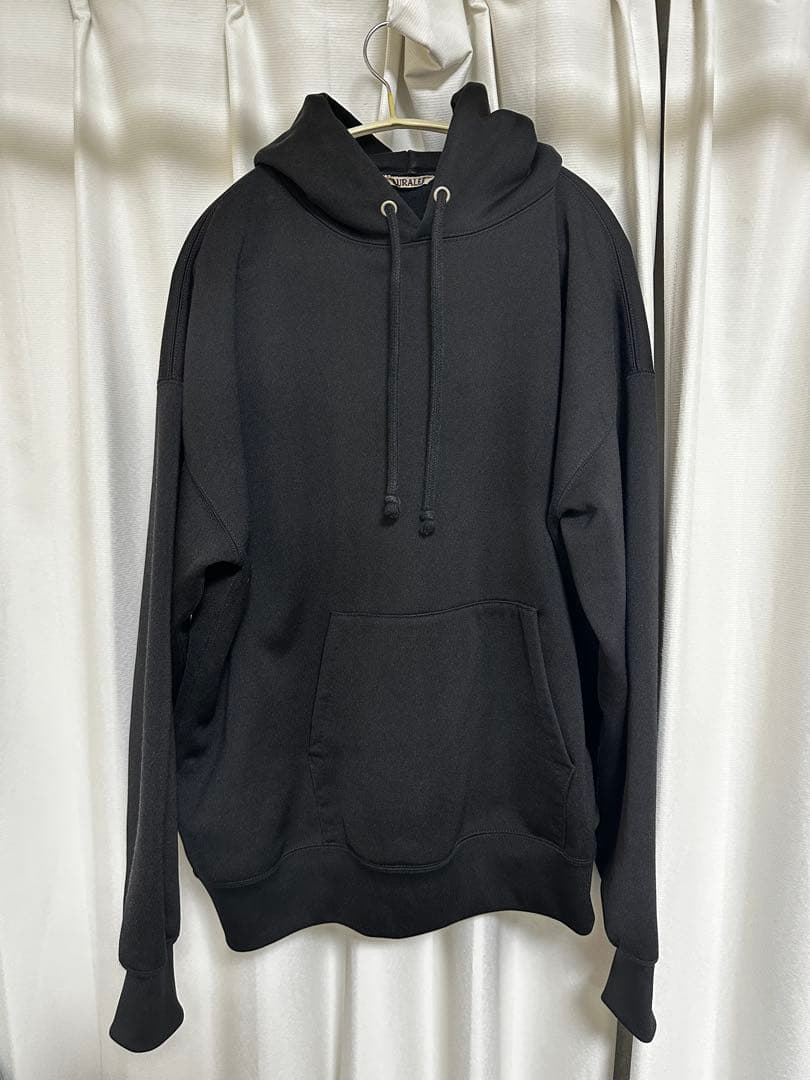 トップス AURALEE BAGGY POLYESTER SWEAT P/O PARKA