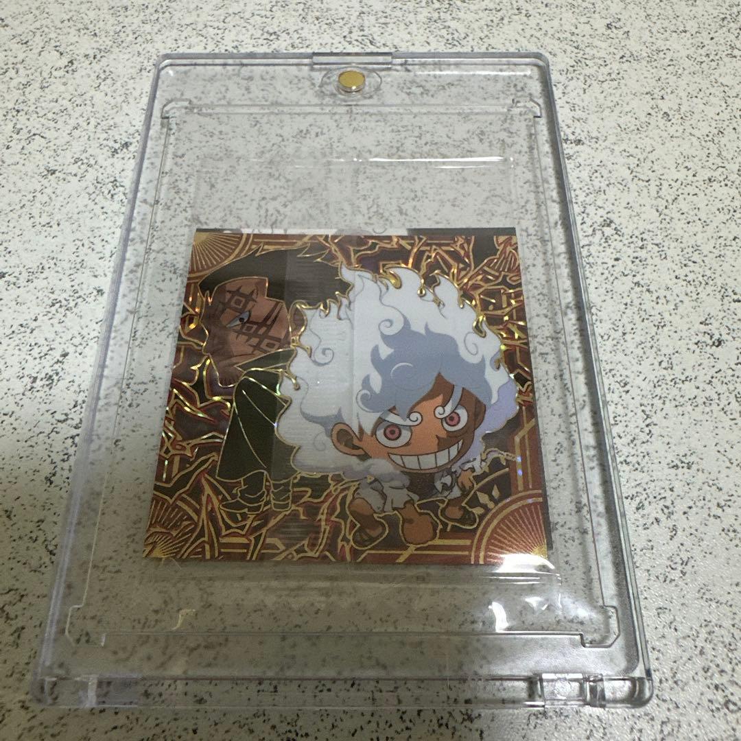 値下げ中】ワンピース シールウエハース 12 ニカ ゴールドパラレル 裏