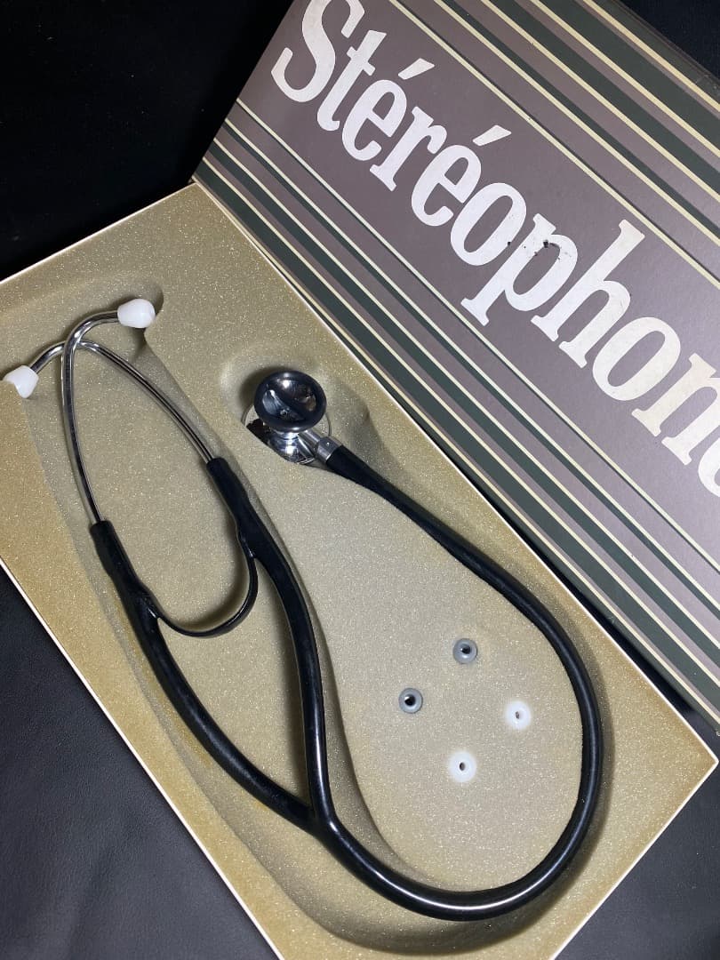 新品未使用 ケンツメディコ 聴診器 172 ステレオフォネット ブラック