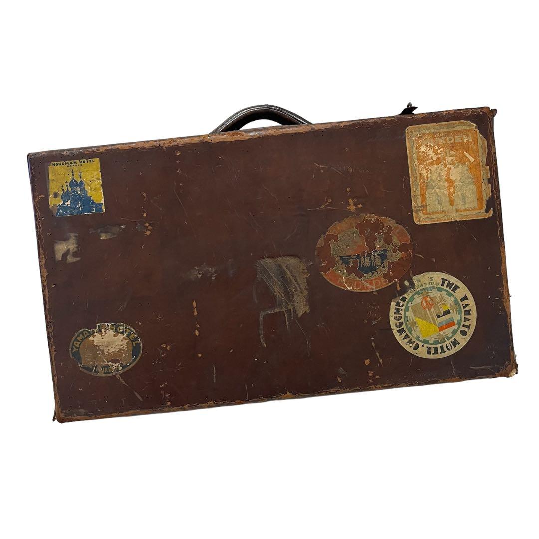 希少】昭和中期 昭和レトロ 大正ロマン トランク 旅行鞄 アンティーク