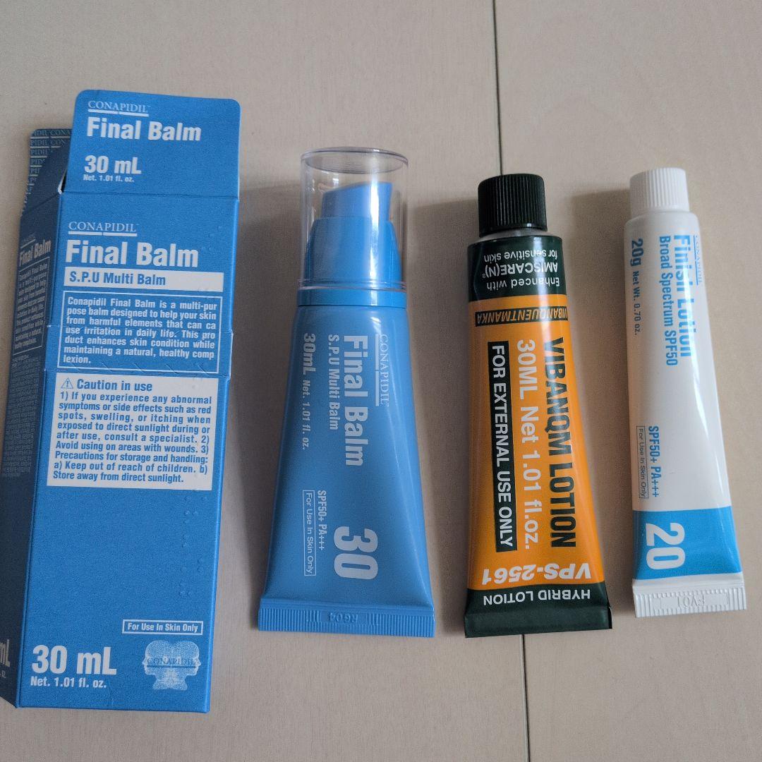 ビバンクエントマンカ &フィニッシュローション&ファイナルバーム