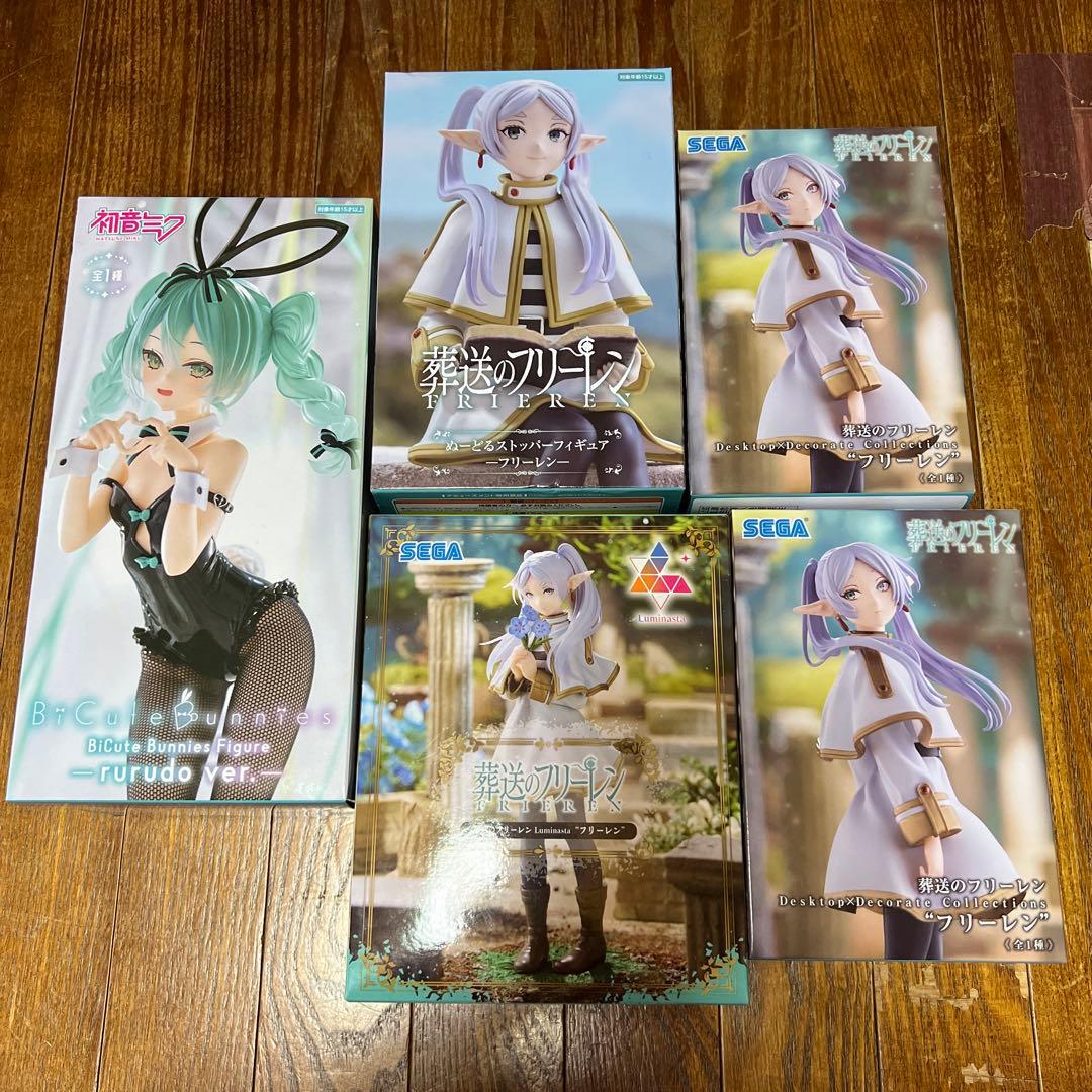 初音ミク バニー フィギュア 葬送のフリーレン フリーレン フィギュア