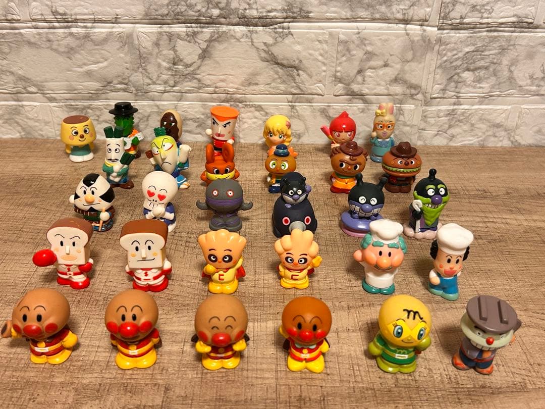 アンパンマン 指人形 33個 くっつくんです18個セット まとめ売り