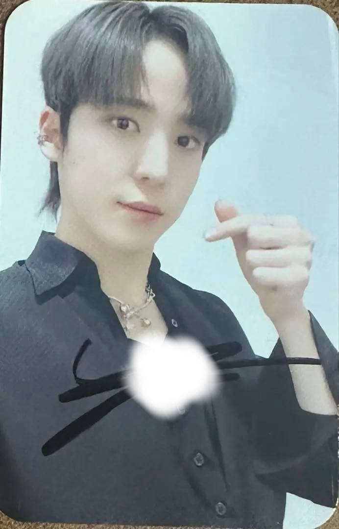 ATEEZ アチズ ユノ ヨーロッパ ATINY ZONE トレカ 直筆サイン