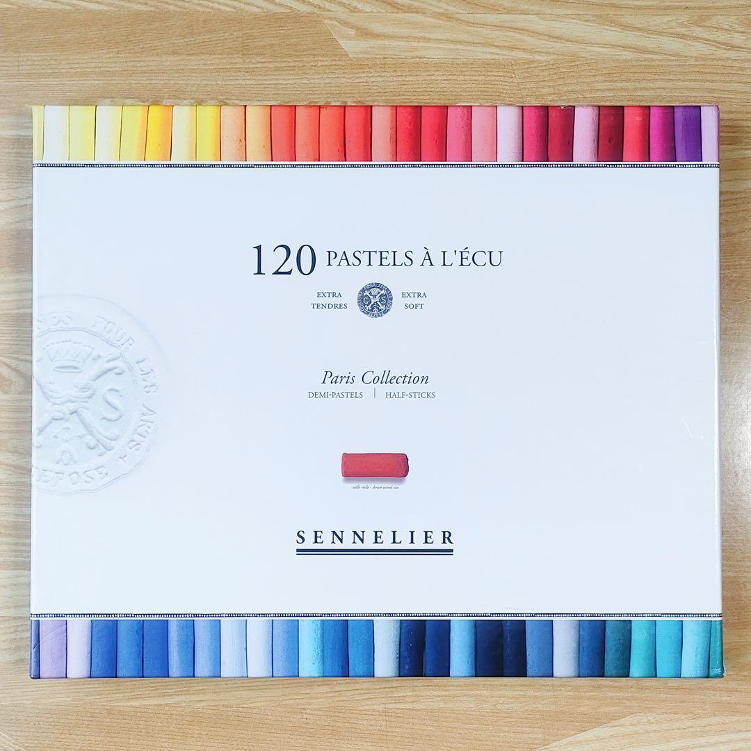 セヌリエ ソフトパステル ハーフスティック120色 セット