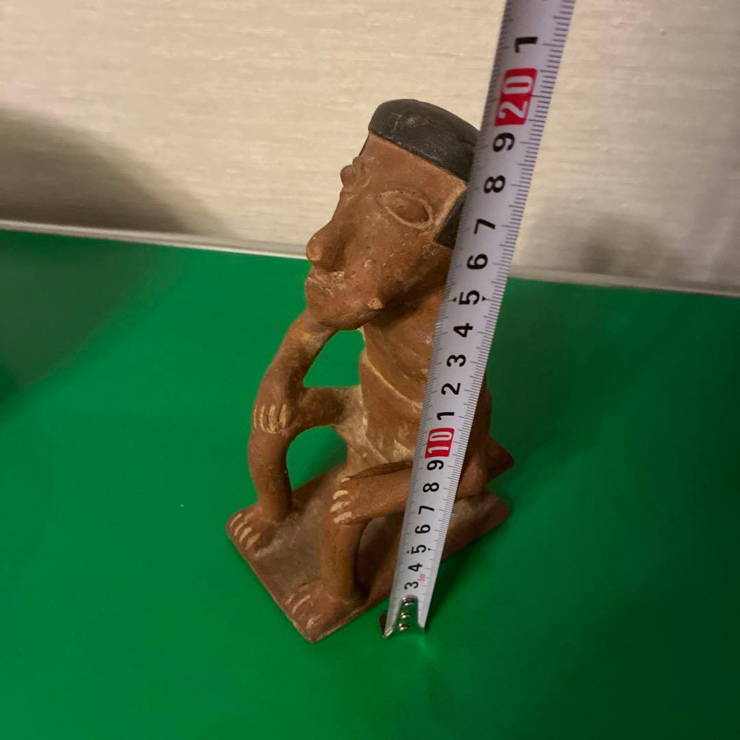 プレコロンブスの男性の彫刻の破片 - メルカリ