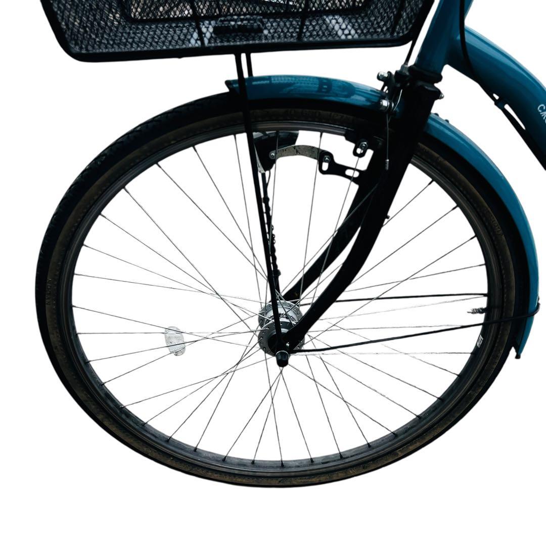 大阪限定】大阪市 自転車 27インチ エメラルドグリーン 綺麗です