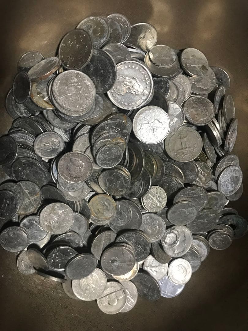 旧貨幣・銀貨 セット 数百枚　外国　セット大量2キロ以上古銭銀貨アメリカ アメリカ 建国200周年記念銀貨セット(1976)｜Yahoo!フリマ（旧PayPay