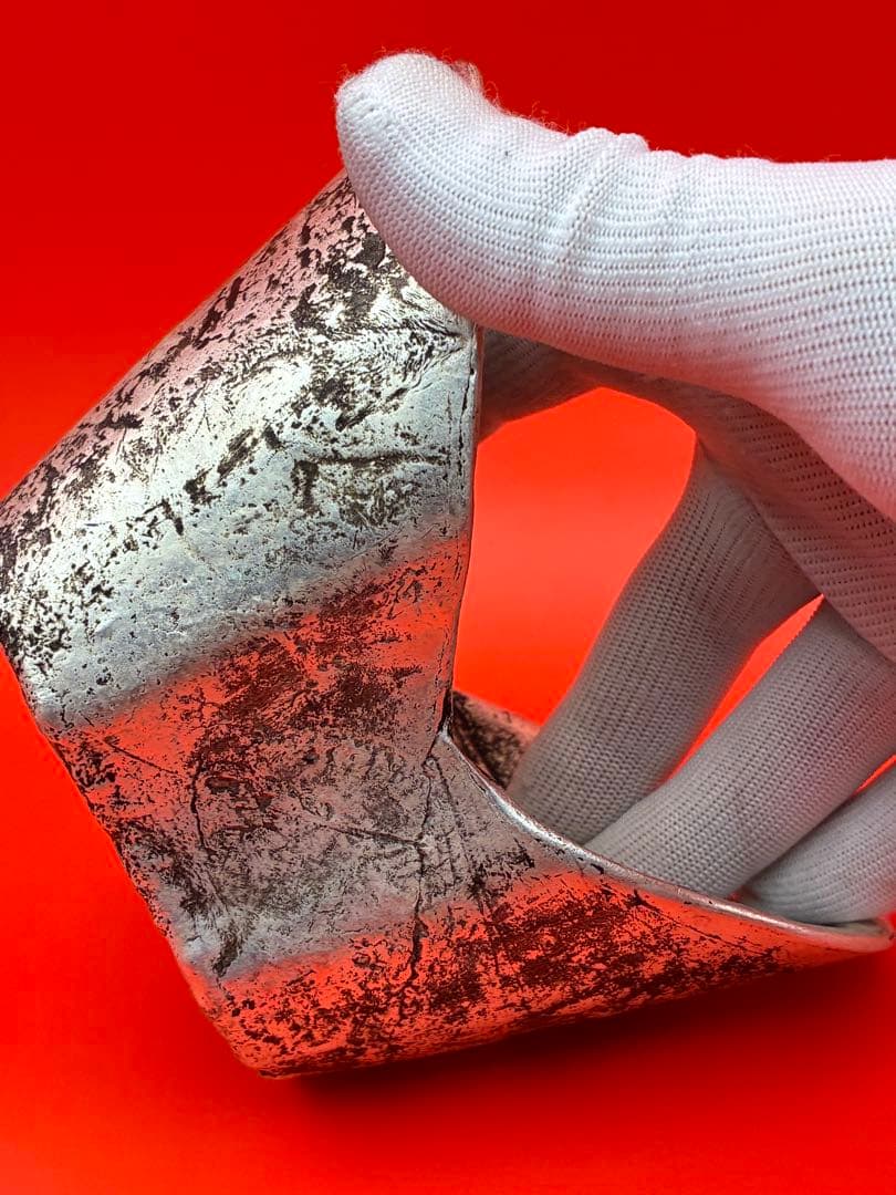 中国唐代官銭局「足銀紋銀」銘 大唐銀元寶 風水・財運・運勢・宝くじ