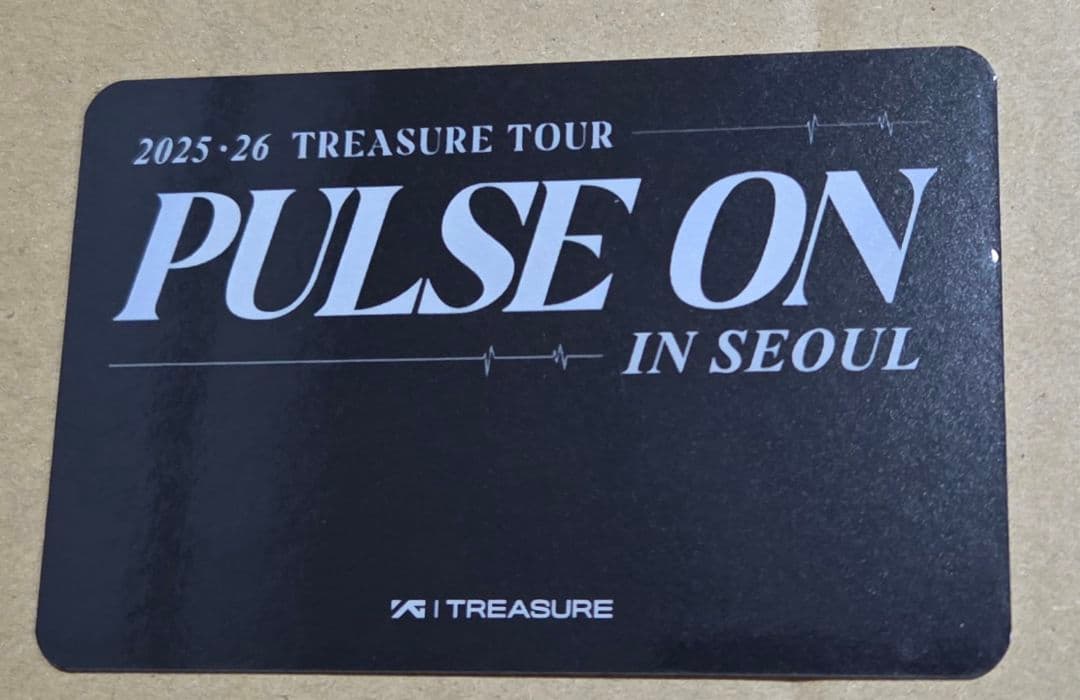 TREASURE PULSE ONメンバーシップ トレカ ソウルコン ヒョンソク