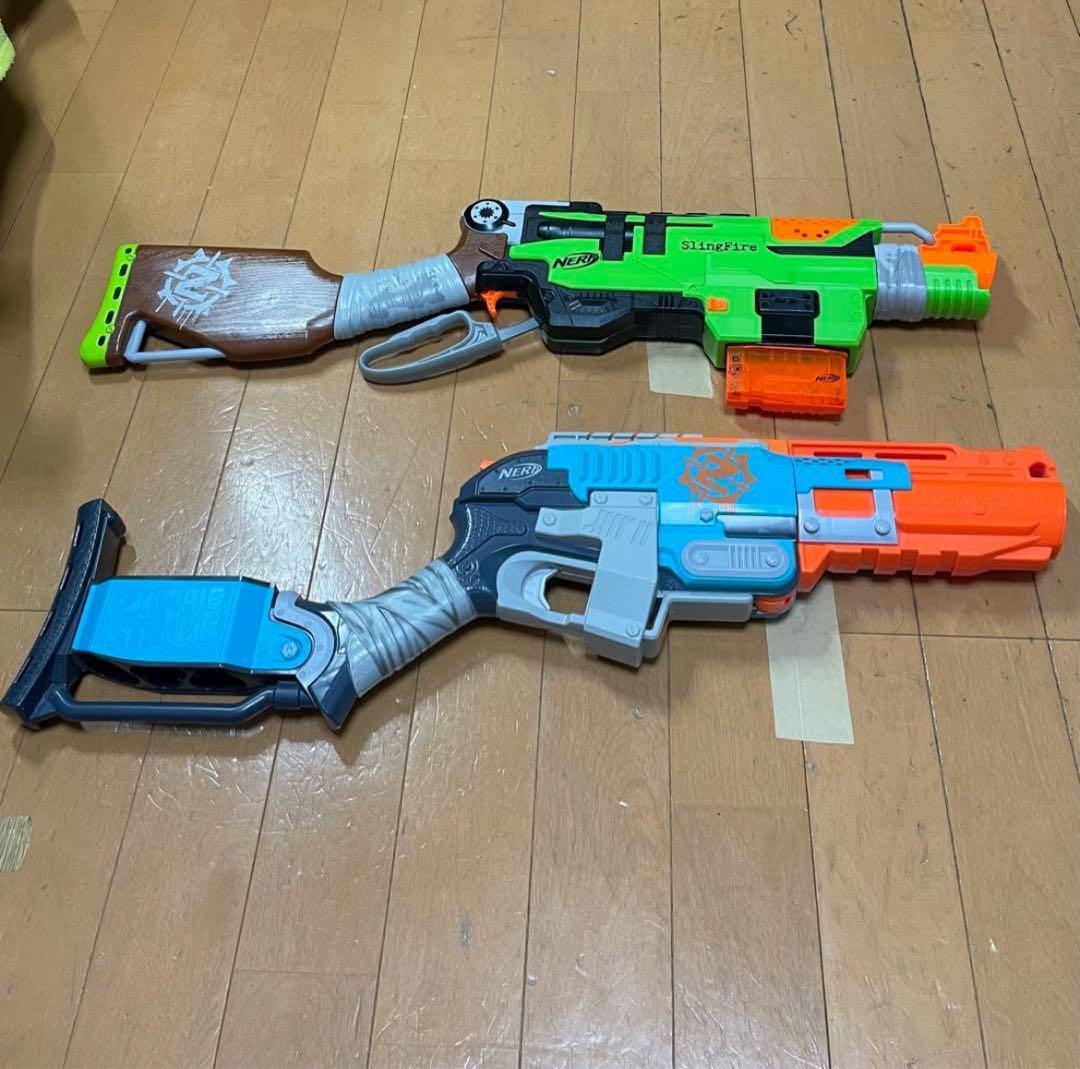 ナーフ ゾンビストライクスレッジファイア ゾンビストライクスリングファイア