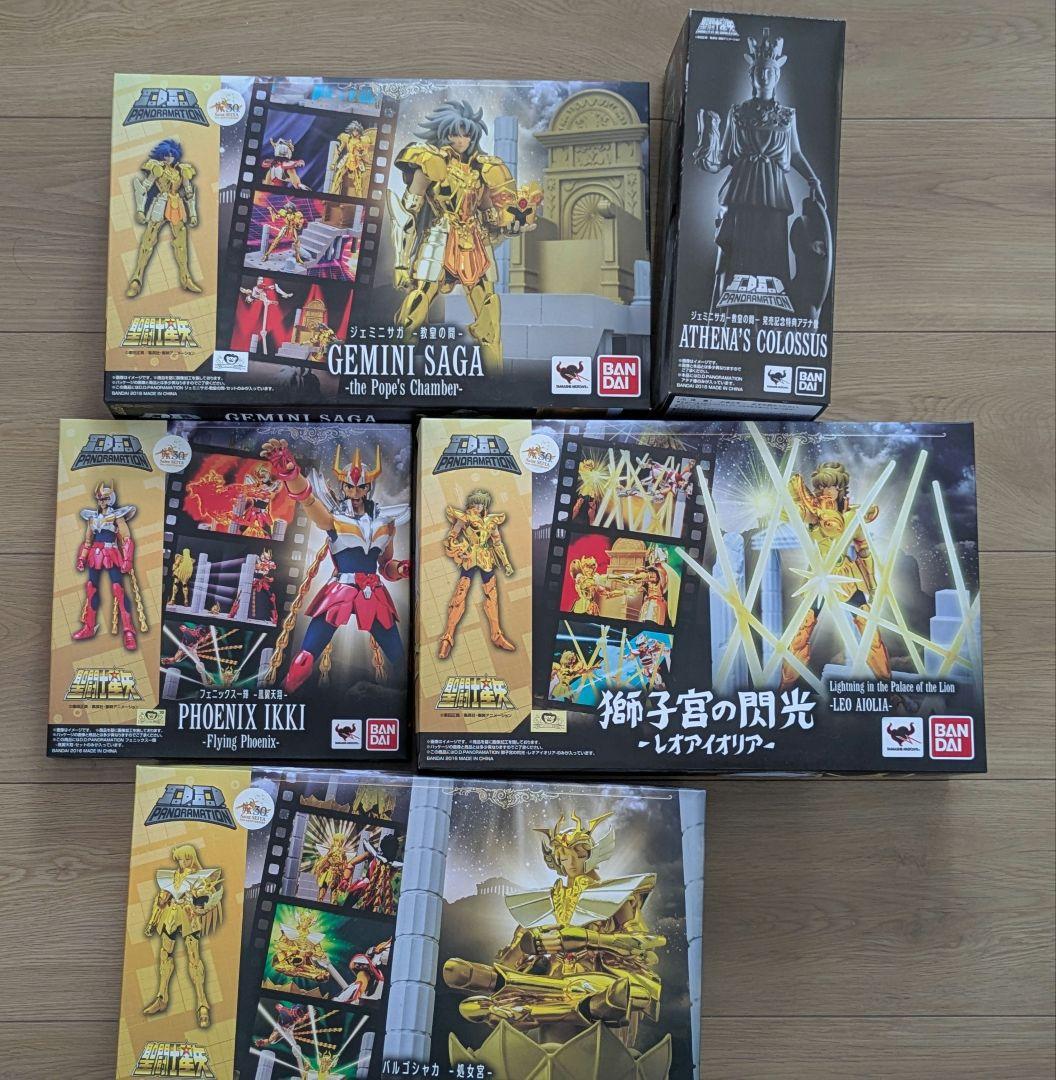 聖闘士星矢　D.D. PANORAMATION 4体セット　初回特典付き