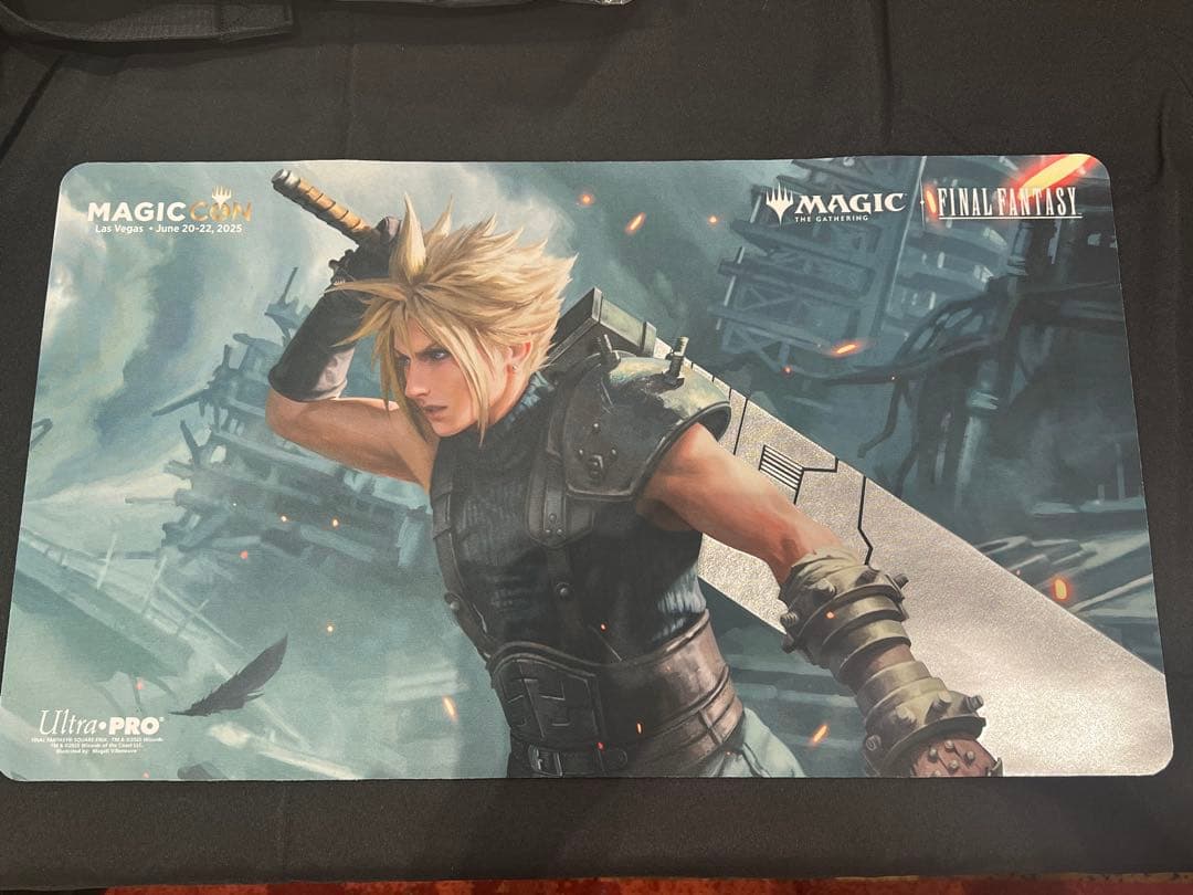 mtg ２枚セット 限定プレイマット クラウド セフィロス 部分 FOIL