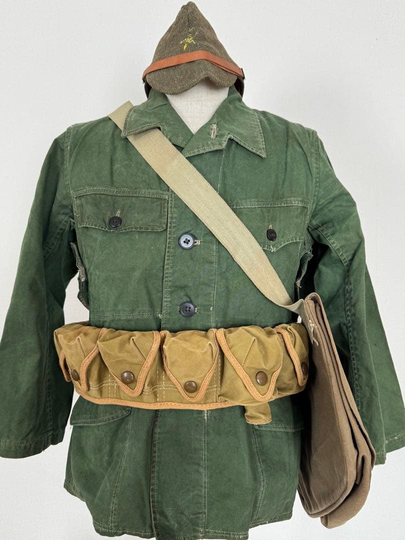 日本陸軍　騎兵用弾帯　完全品　状態良好　昭和十四年製　実物