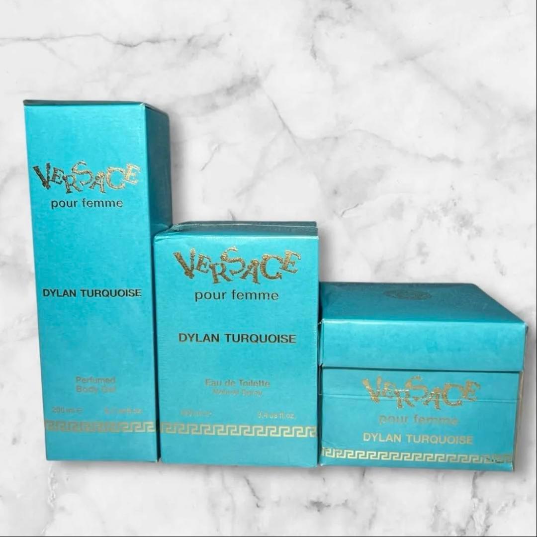 新品未使用　香水　ヴェルサーチェ ディラン ターコイズ 100ml 国内正規品