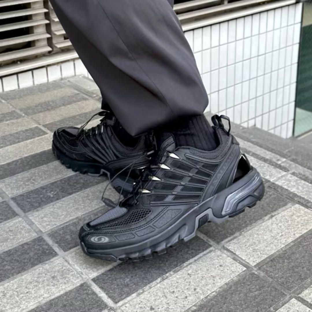 サロモン Salomon ACS Pro Black 25.5cm ブラック