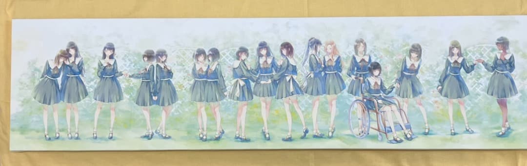 ジークレ版画「harmonie」 ( Innocent Grey Flowers