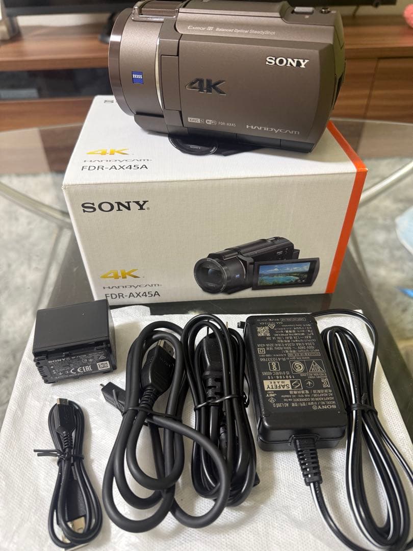 SONY FDR-AX45A(2024年製) 4Kビデオカメラ