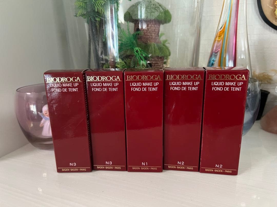 【未開封】 Biodroga リクィドメイクアップ N1、N2、N3X 5セット