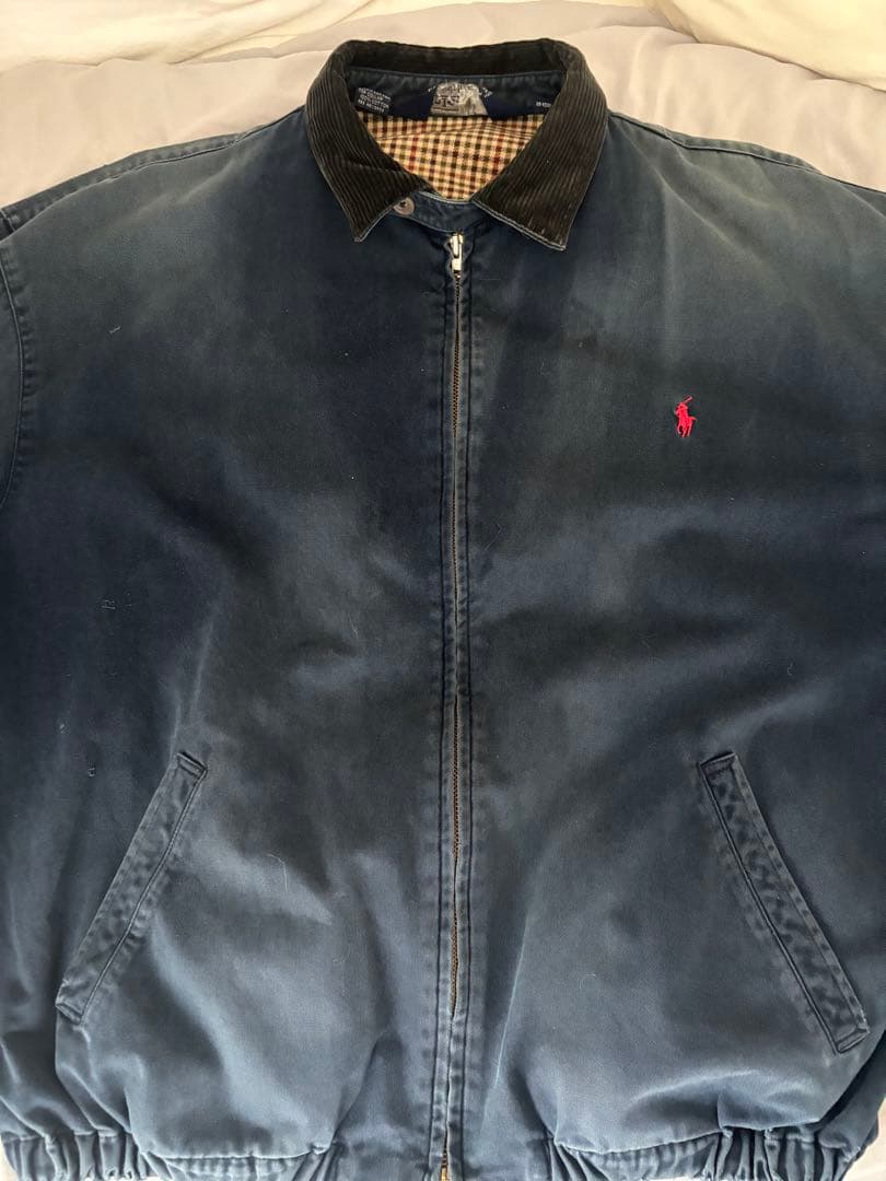 Ralph Lauren ネイビージャケット XL スイングトップ