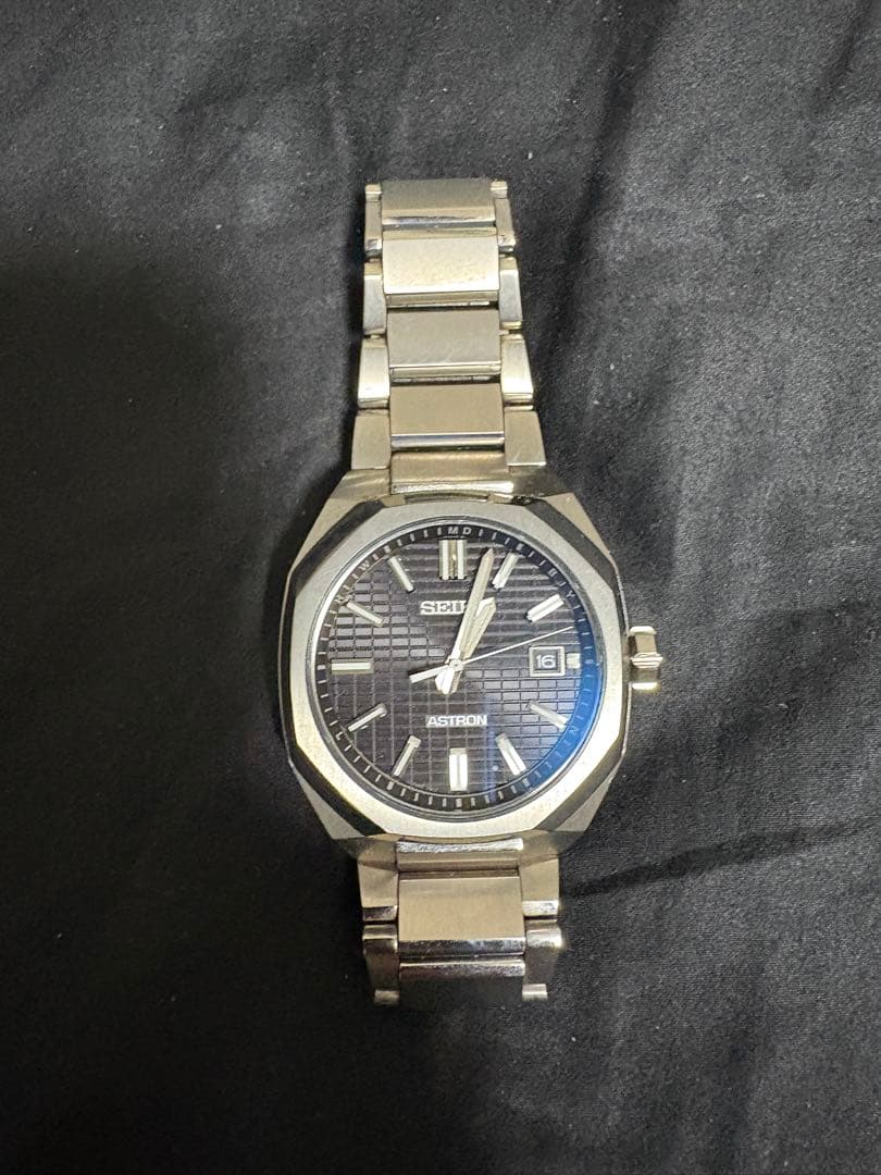 美品 セイコー アストロン ネクスター SBXY063 サファイアガラス 黒 SEIKO]アストロン ネクスター（NEXTER） ソーラー電波 ブラック
