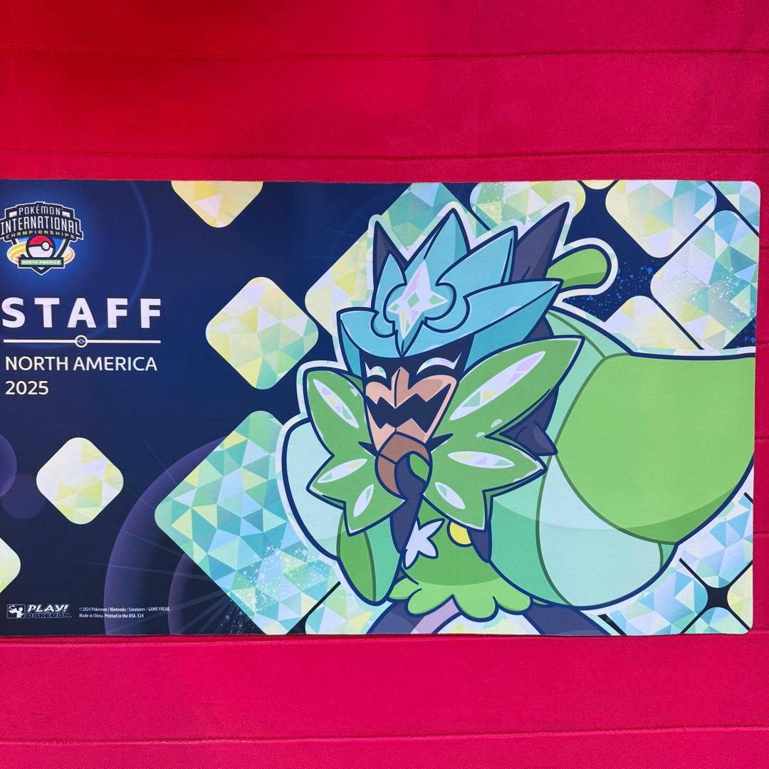 【特価】EUIC NAIC 2025 オーガポン　プレイマット　staff