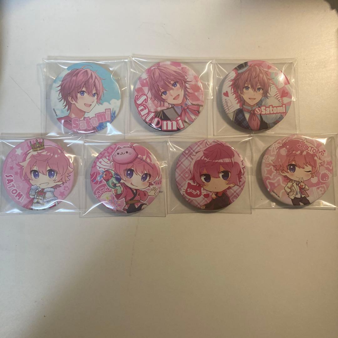 即購入可】さとみくん缶バッジ 7個セット - メルカリ