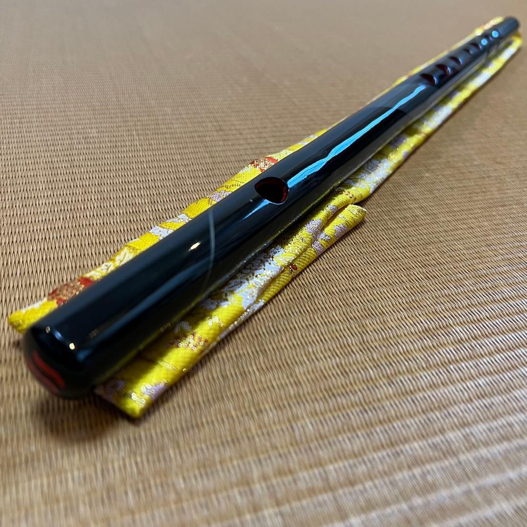 篠笛【荘司管】ドレミ調 三本調子 笛袋付