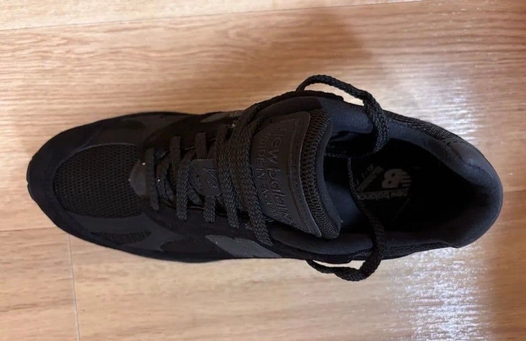 靴 New Balance 991V2 Triple Black 27.5cm